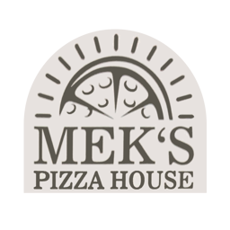 MEK'S Pizza & Burger House Velbert logo.